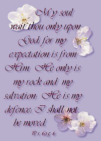 He is my rock!